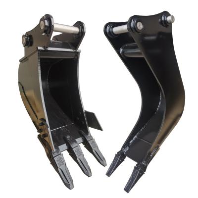 Mini Excavator Accessories Promotional Heavy Duty Drainage Bucket Cable Ditching Trench Buckets