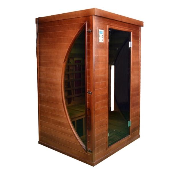 1750W Lose Weight Radiant Heat Saunas Canadian Hemlock Sauna