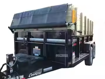 Hall 14000 lb Electric Brakes on Both Axels 2 5/16 Ball Hook up 235R16 Tire Iron Tipper Dump Trailer