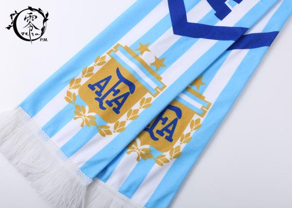 FIFA Argentina Winter Custom Sports Scarves Polyester Warm Long Size