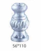 100x100 Or 4x4 Inch Cast Aluminum Fence Post Cap With Ornamental Metal Frame And 3D Modelling Service