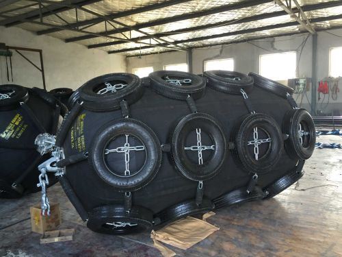 50kpa Yokohama Pneumatic Fender Ship Anticollision Pneumatic Rubber Fender
