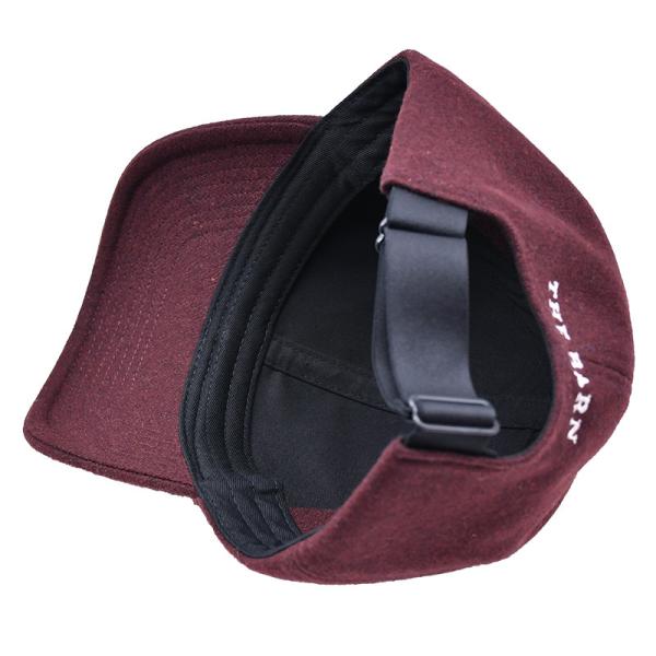 High Profile 6 Panel Baseball Cap With Adjustable Strap Closure And Cotton Sweatband