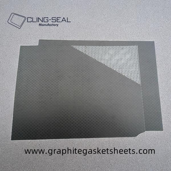 Heat Resistant Non-Asbestos Cylinder Head Gasket Material with Dual Coating and Perforated Steel Insert