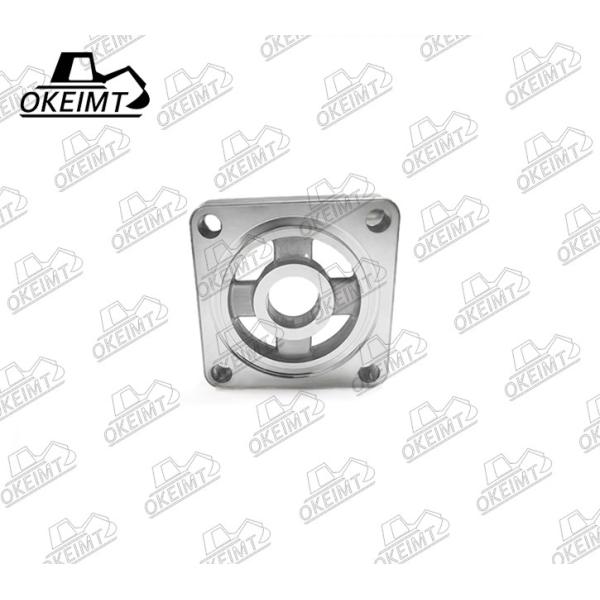 PC60-7 Oil Filter Head Square Aluminum For Excavator Engine Spare Part