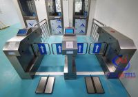 Тест Wristband ESD нержавеющей стали канала анти- системы ворот турникета ESD щипка двойной
