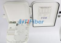 Caixa da terminação da fibra de 16 núcleos para a parede do sistema do acesso de FTTX e o uso montado Polo