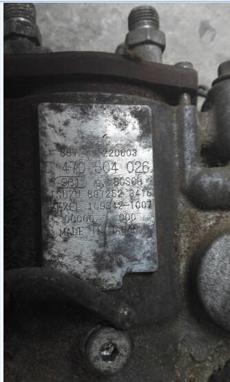 High Pressure Pump 0470504026 109342-1007 Fuel Injection Pump old core for Isuzu  Engine