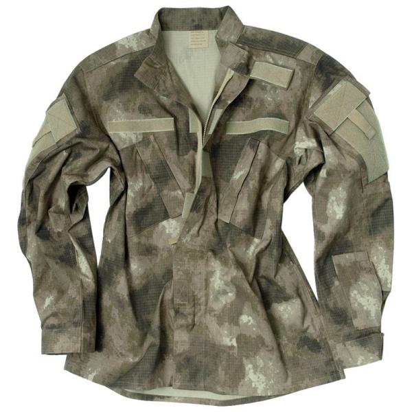 Camuflagem longa uniforme das luvas da ACU do combate tacitical militar do exército
