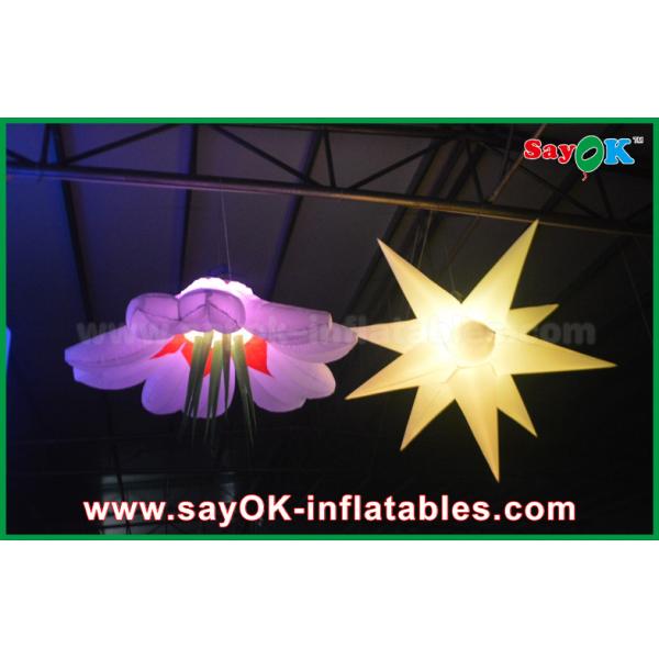 Giant Flower Wedding Inflatable Lighting Decoration Light Ball Inflatable Balloon