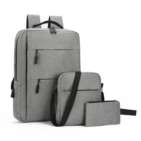 Business Men Back Pack Set Popular School 3 Set Backpack 42*30*12cm