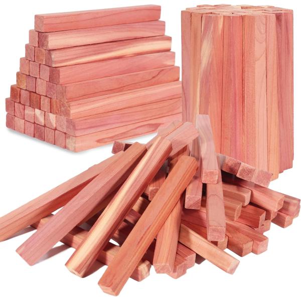 Organize Your Closets and Drawers with Aromatic Cedar Blocks Common Size or Custom