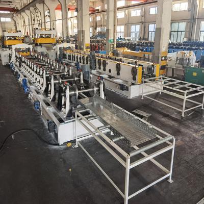 440v 3Ph Perforated Cable Tray Forming Machine PLC Control