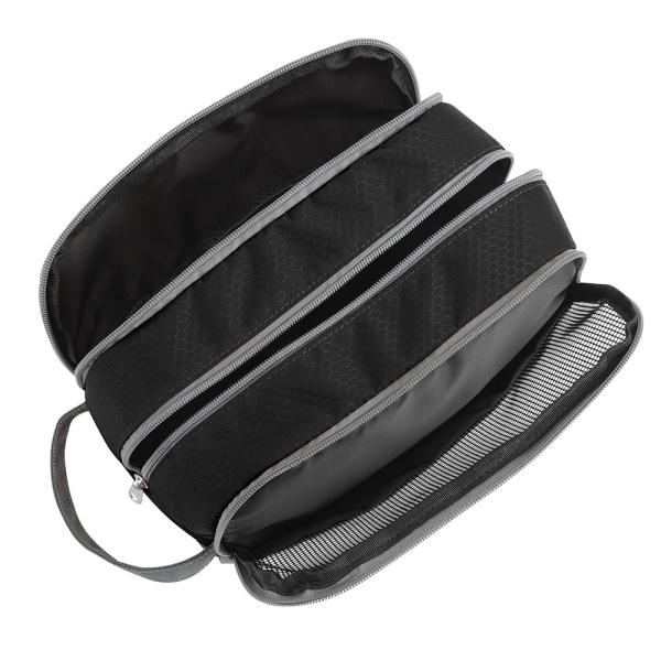 Water Resistant Mens Nylon Travel Toiletry Organizer