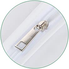 Translucent Clothes Are High Quality And Dustproof Recycled Poly Custom Hanging Garment Cover Bag White