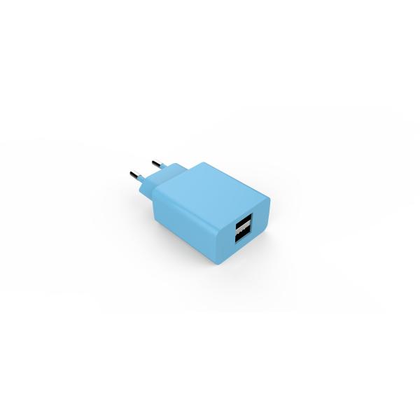 European OEM ODM 5V 2.4A Dual Charger Adapter