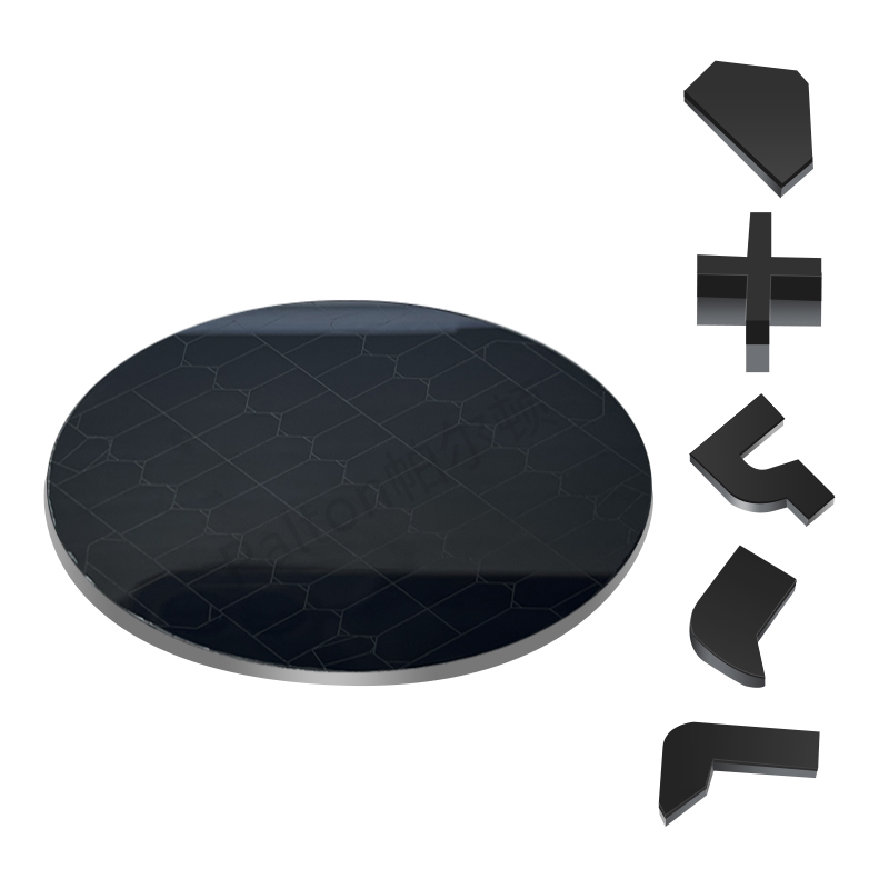 Inlaid Round CBN PCD Tools Turning Inserts For Polycrystalline Diamond Cutting