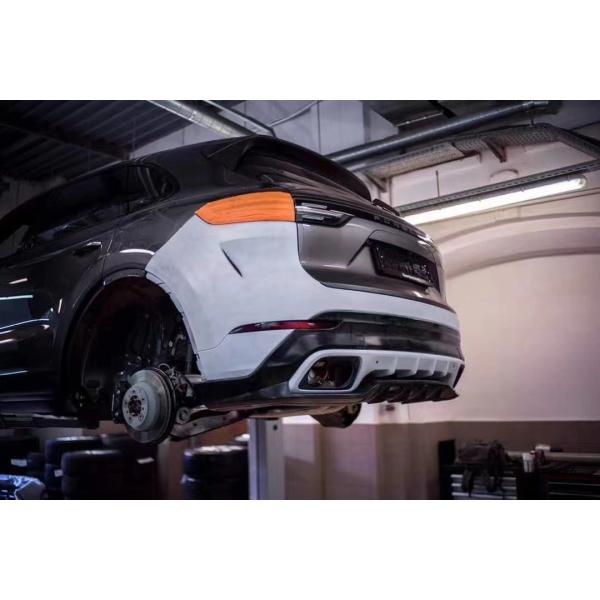 Kit de carrocería de fibra de carbono de Cayenne para Porsche Cayenne MTR Kit de carrocería de fibra de carbono seca Parachoques delanteros y traseros