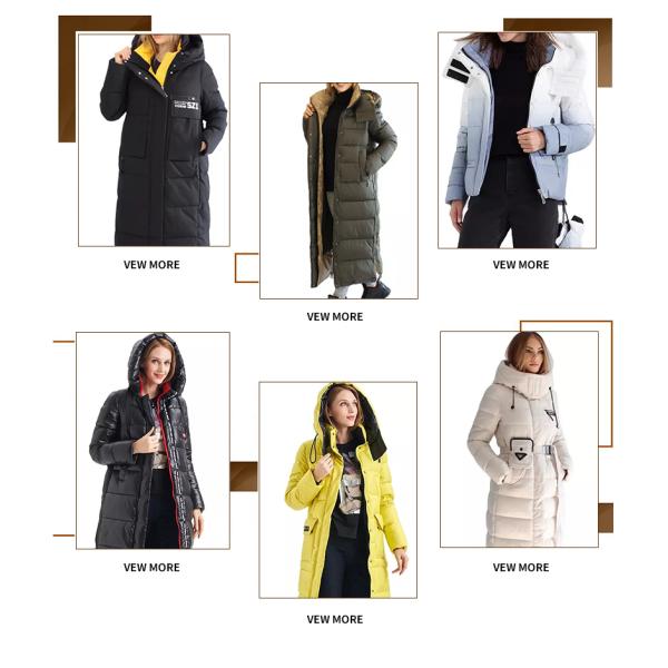 The Fine Quality FODARLLOY F23120 Ladies Warm Hooded Cotton-padded Clothes Women Slim Long Winter Jackets Women Coats