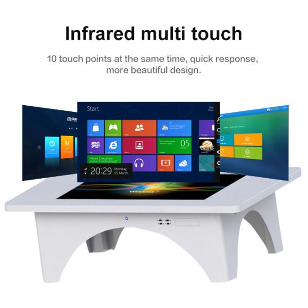 Waterproof Screen Conference Touch Screen Tables 43 inch Game Table