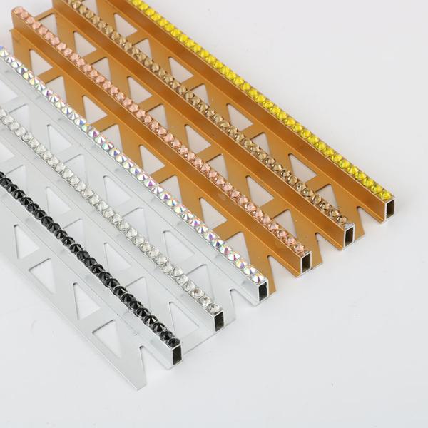Aluminium tile trim metal aluminium extrusion profile tile trimming edge strips