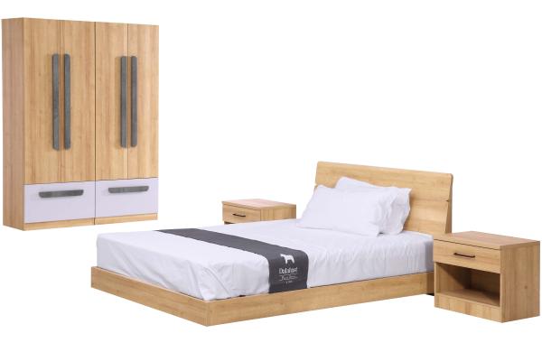 Commerical Hotel Bedroom Furniture Sets Customized Color And Size