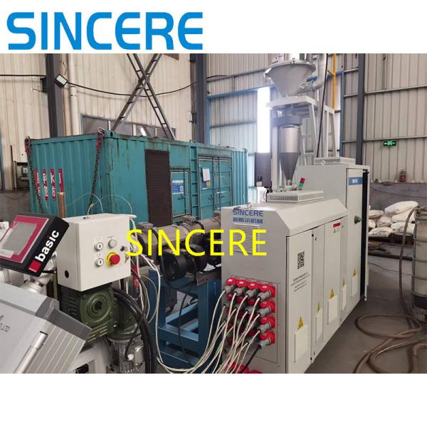 Línea de Extrusión de Tubos Plásticos Totalmente Automática 20-110 90-315 110-400 315-630mm