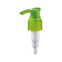 Conception de vis brillante à nervures 24/410 28/410 pompe à lotion en plastique Accepter la personnalisation