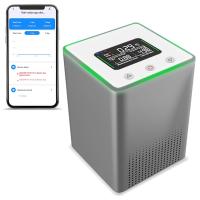 2.4GHz Wi-Fi Smart Radon Detector Sensor For Home App Alerts