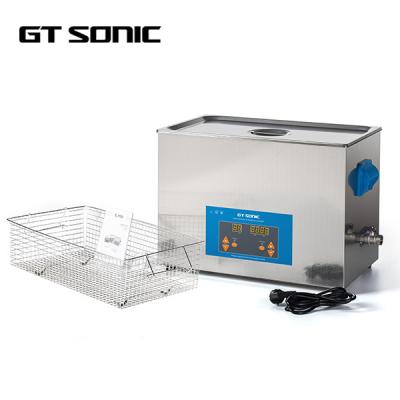 equipamento da limpeza 400W ultrassônica, arruela ultrassônica do laboratório 20L com válvula de dreno