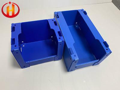 Stackable Blue Corrugated Plastic Picking Bins Environmental PP