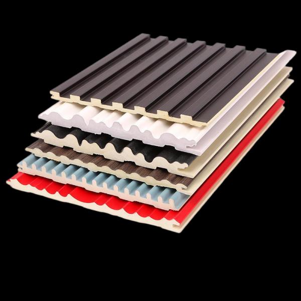 WPC Wooden Wall Panel Composite WPC Wall Cladding Tiles Interior the Fluted Wall Panel