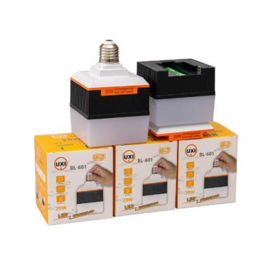 20w Square Emergency Bulb 85-265v 2 Years Warranty 6000k For Household Lighting