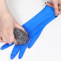 Produits de salle blanche de classe 10 Gants à base de nitrile pour les biopharmaceutiques dans l'industrie chimique alimentaire