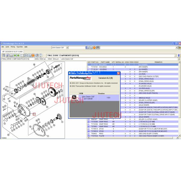 Блок развертки диагностического программного обеспечения, Pro 6.2.9 CF