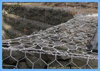 caixa de 2x1x1m ASTM A975 Gabion e colchão galvanizados pesados de Gabion