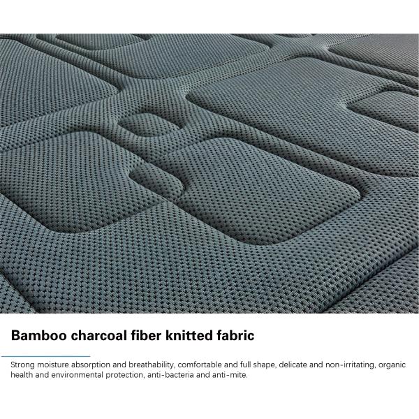 JOURM Soft Memory Foam Mattress Knitted Fabrics Topper and Orthopedic Design for Sleep