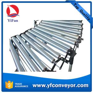 Flexible Expandable Gravity Zinc Plated Steel Roller Conveyor