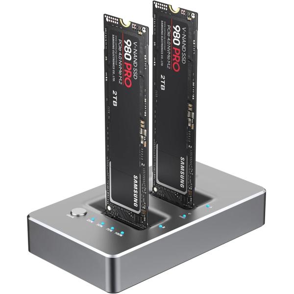 Оффлайн клонная док-станция внешний жесткий диск дубликатор док NVMe M.2 SSD Поддержка одного ключа системного диска копия