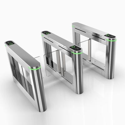 Barreira de controle de acesso Sistema de porta de torneira Integração com impressão digital RFID térmica facial QR ou código de barras