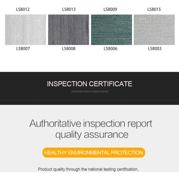 Прямая связь с розничной торговлей фабрики дружественной к Эко и непахучей кожи чувствует панели стены PVC