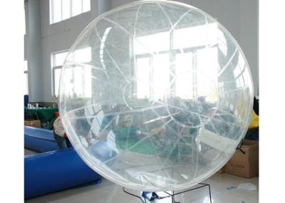 Colorful Inflatable Water Ball , Floating Inflatable Hamster Ball For Humans