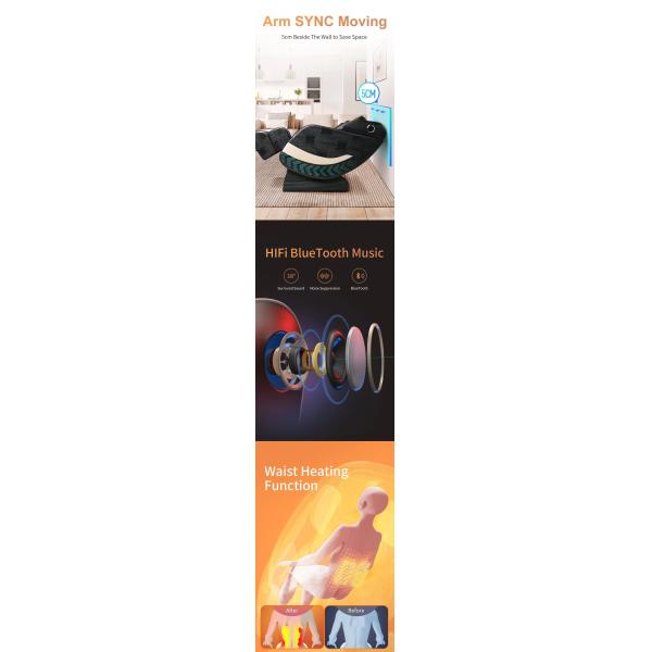 Shiatsu Massager 3d Full Body 30min FCC 2d Zero Gravity Xl Massage Chair