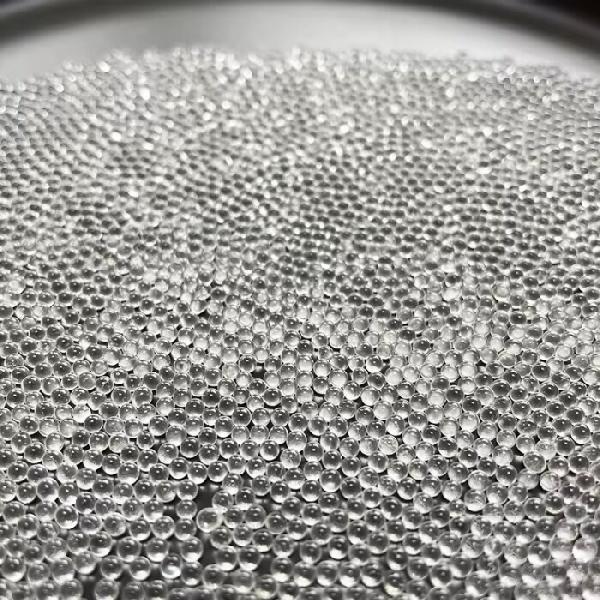 Transparent High Refractive Index Glass Beads Customized For Night Driving Safety