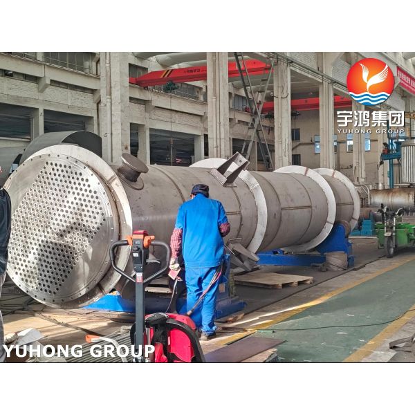 ASME U Stamp Shell and Tube Heat Exchanger U Tube Bundle SA213 TP304L SS304L Chiller