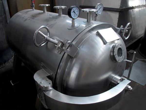 60kg/Batch Square Round Oven Vacuum Drying Machine , FZG Pharmaceutical  Vacuum Drying Equipment