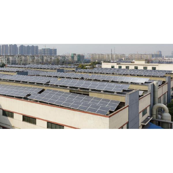 Distributed Concrete Roof PV Mounting Structure 6063 6005