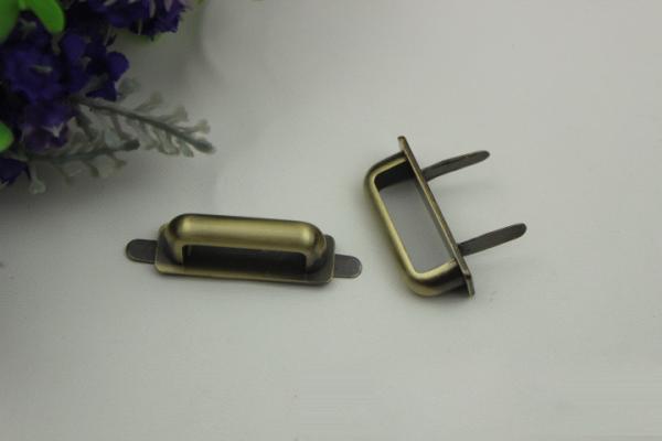 High quality hanging plating light gold color 35 mm metal arch bridge for handbag