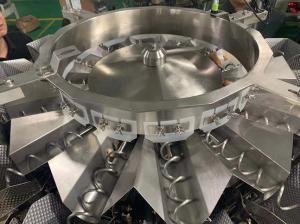 SSの粘着性がある油性食糧ねじMultiheadの計重機高精度な1.3Lは防水する