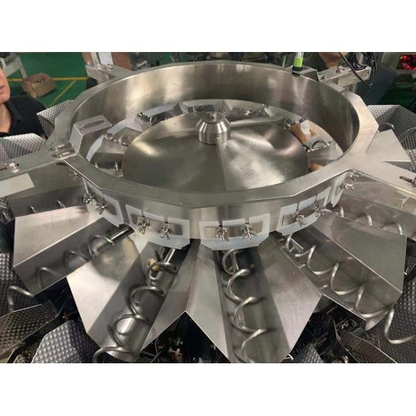 Водоустойчивое сверло SUS304 кормить Weigher Multihead для липких маслообразных свежих продуктов